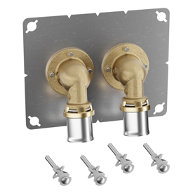 RM578-1 Patère mural double à sertir Multicouche