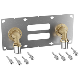 RM578-2 Patère mural double à sertir Multicouche