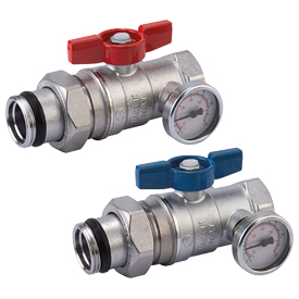 R259DST Paires de vannes pour chauffage/rafraîchissement et gaz non dangereux