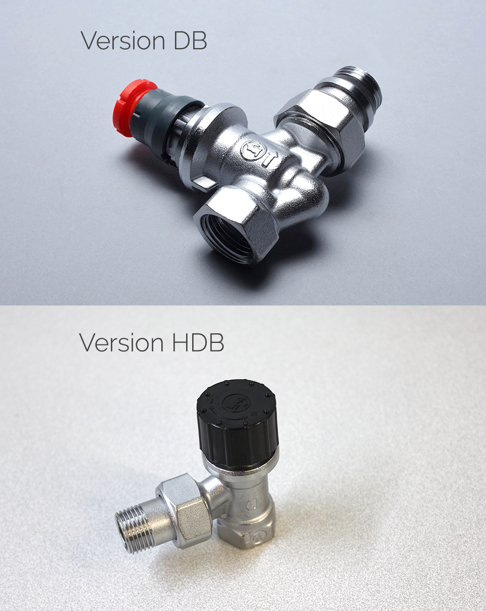 Robinets thermostatisables avec équilibrage dynamique du débit