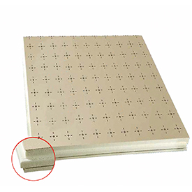 R885DB Plaque plane acoustique